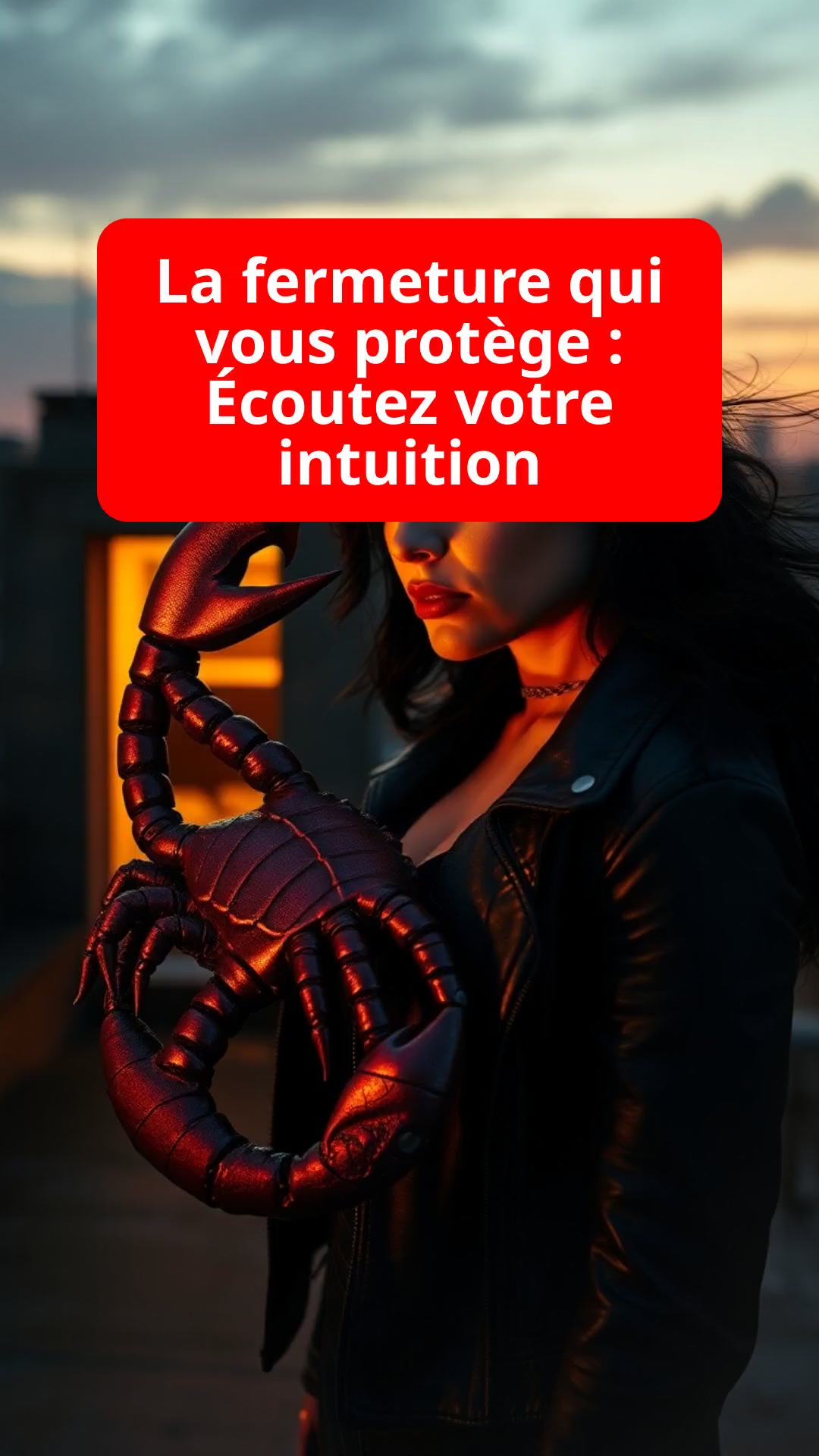 La fermeture qui vous protège : Écoutez votre intuition