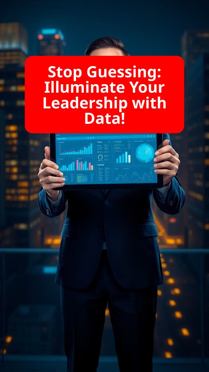 Stop Guessing: Illuminate Your Leadership with Data!