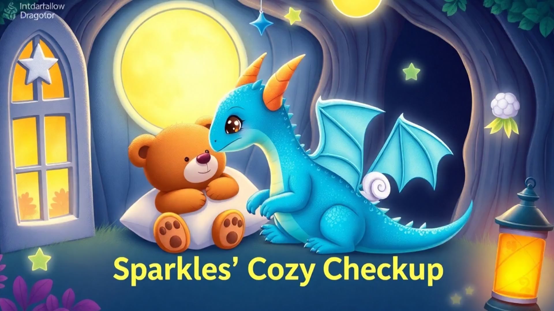 Sparkles the Baby Dragon's Magical Bedtime Adventure!