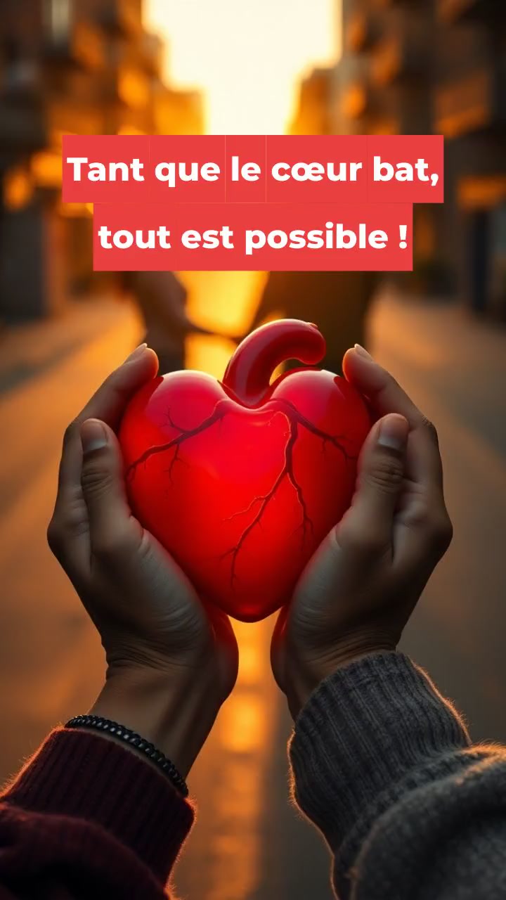 Tant que le cœur bat, tout est possible !