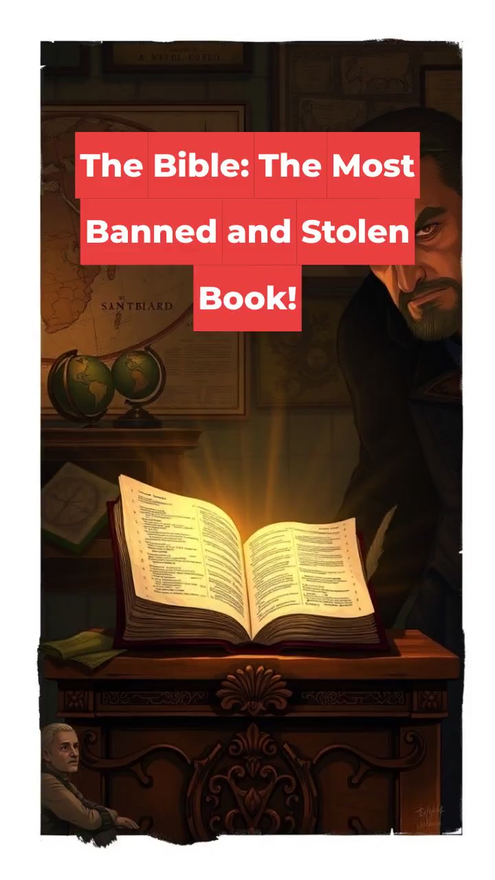 The Bible: The Most Banned and Stolen Book!