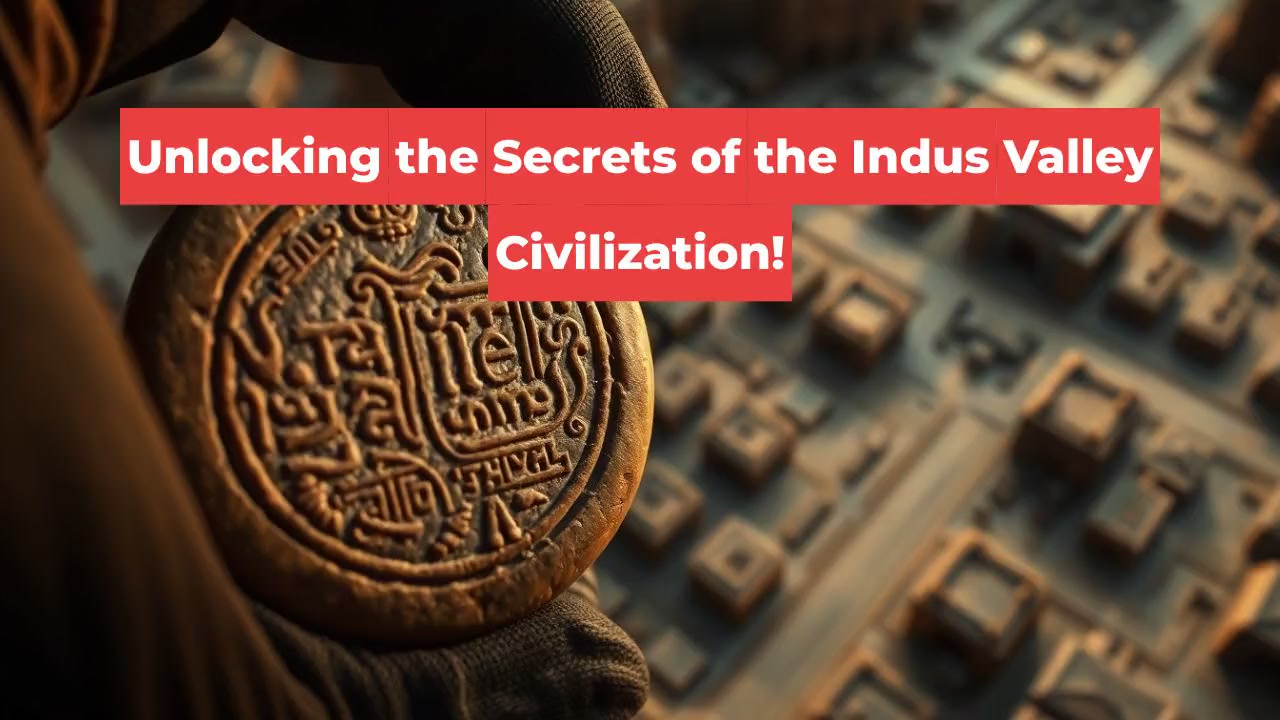 Unlocking the Secrets of the Indus Valley Civilization!