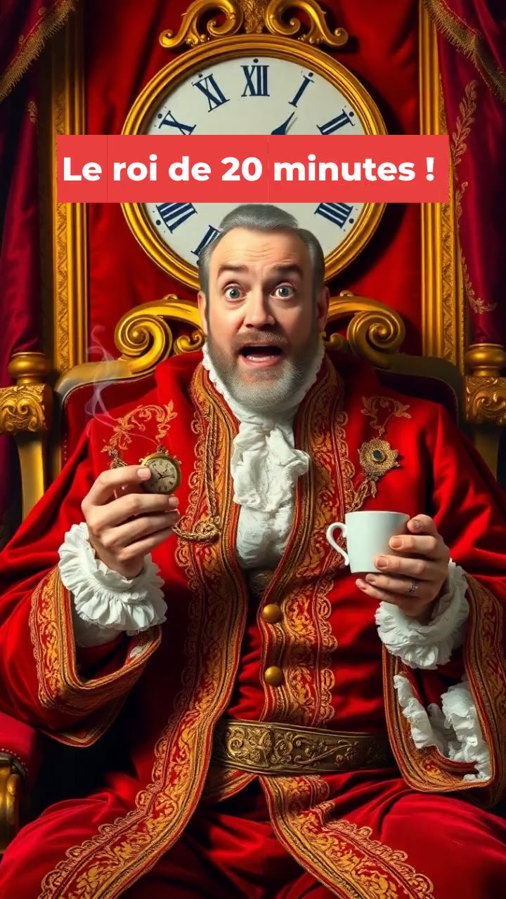 Le roi éphémère : 20 minutes de règne!