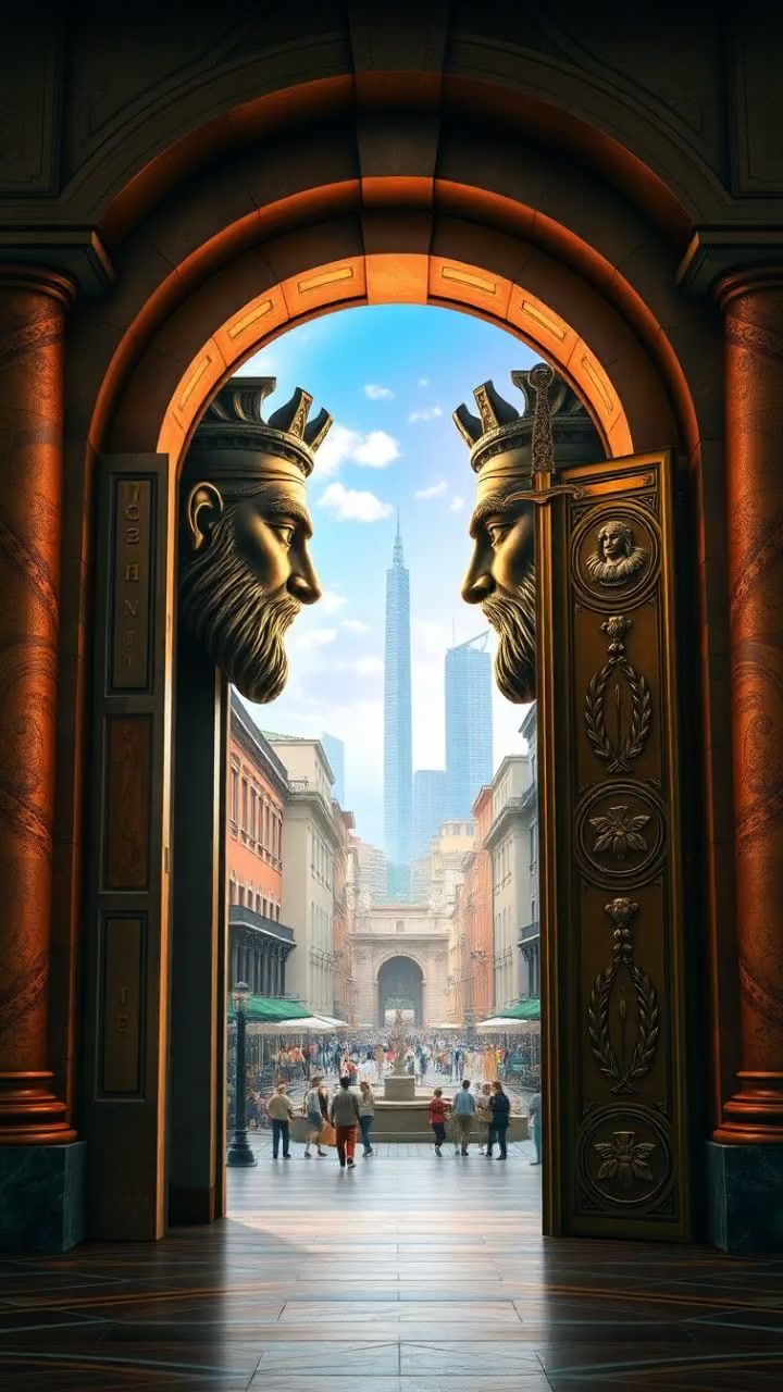 Plonge dans le mystère de Janus, le dieu aux deux visages !