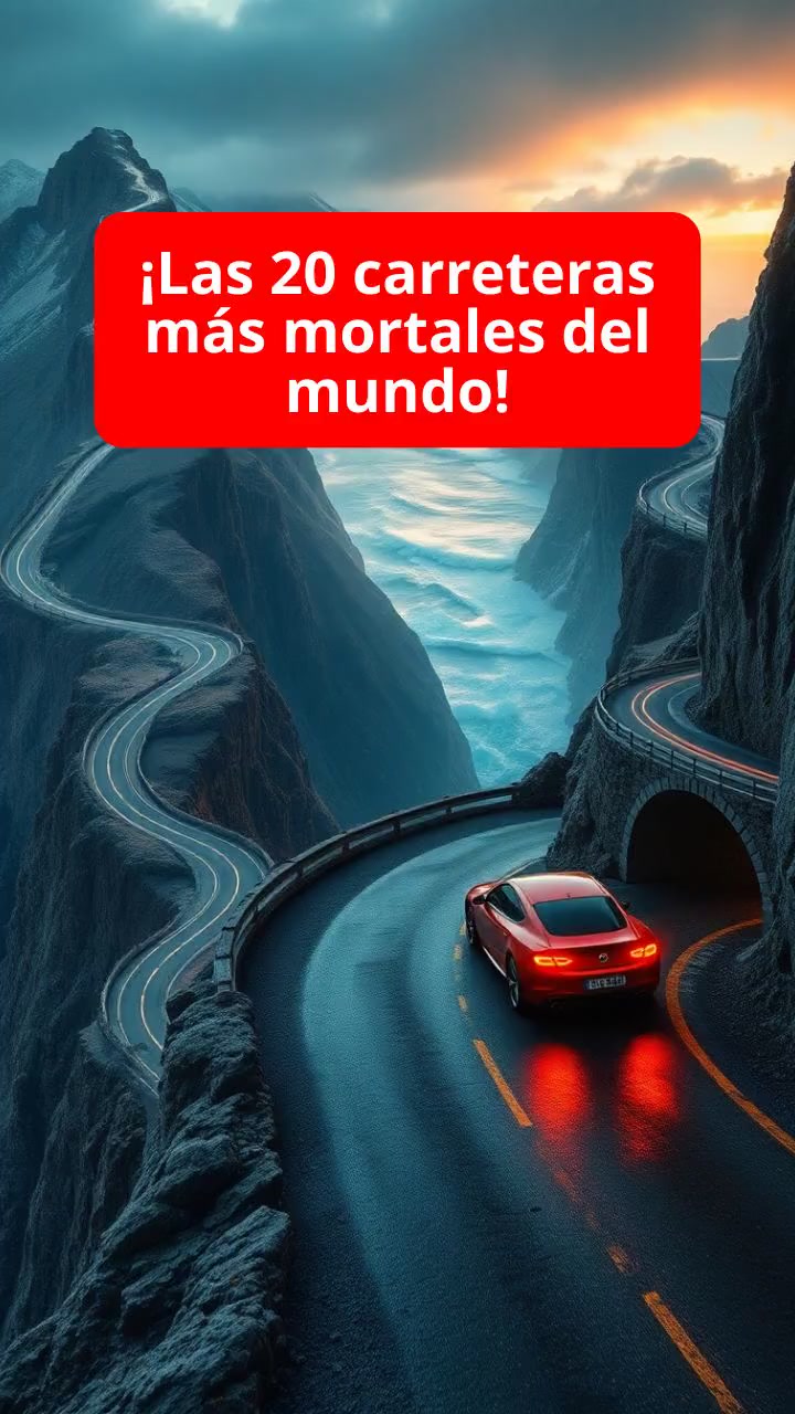 ¡Las 20 carreteras más mortales del mundo!