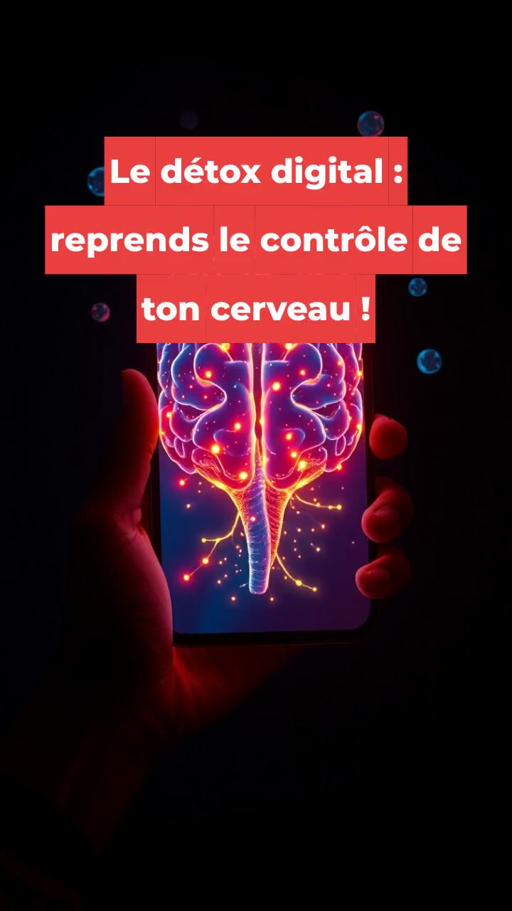 Le détox digital : reprends le contrôle de ton cerveau !