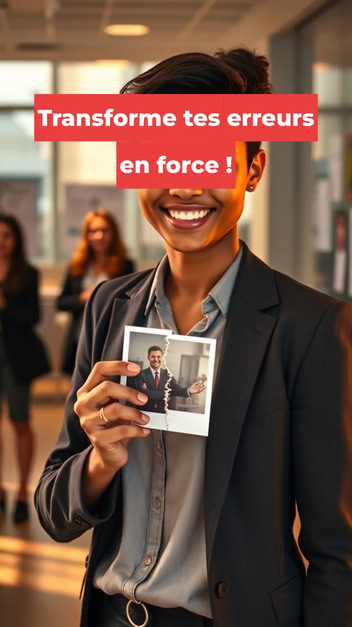 Transforme tes erreurs en force !