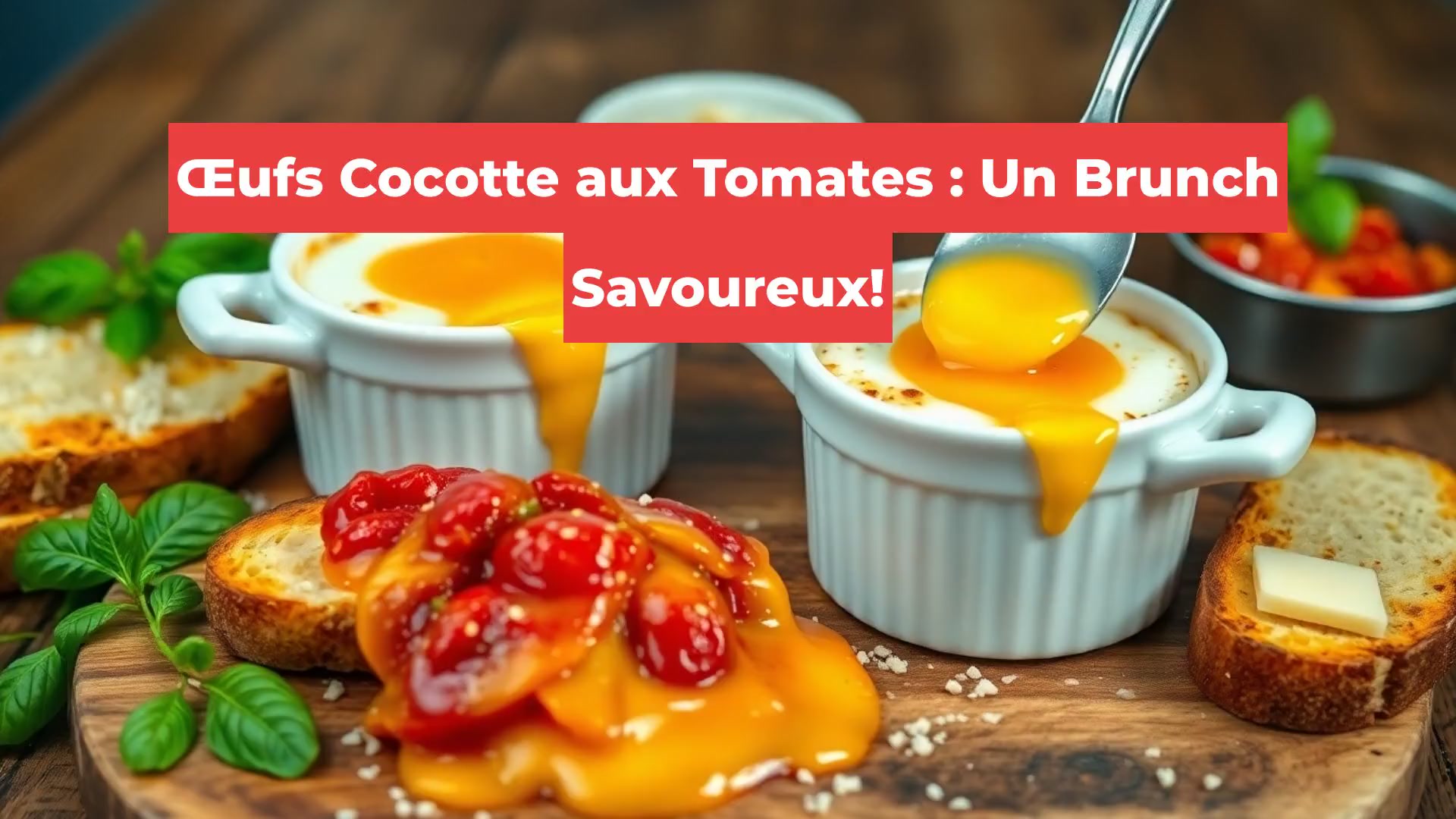 Œufs Cocotte aux Tomates : Un Brunch Savoureux!