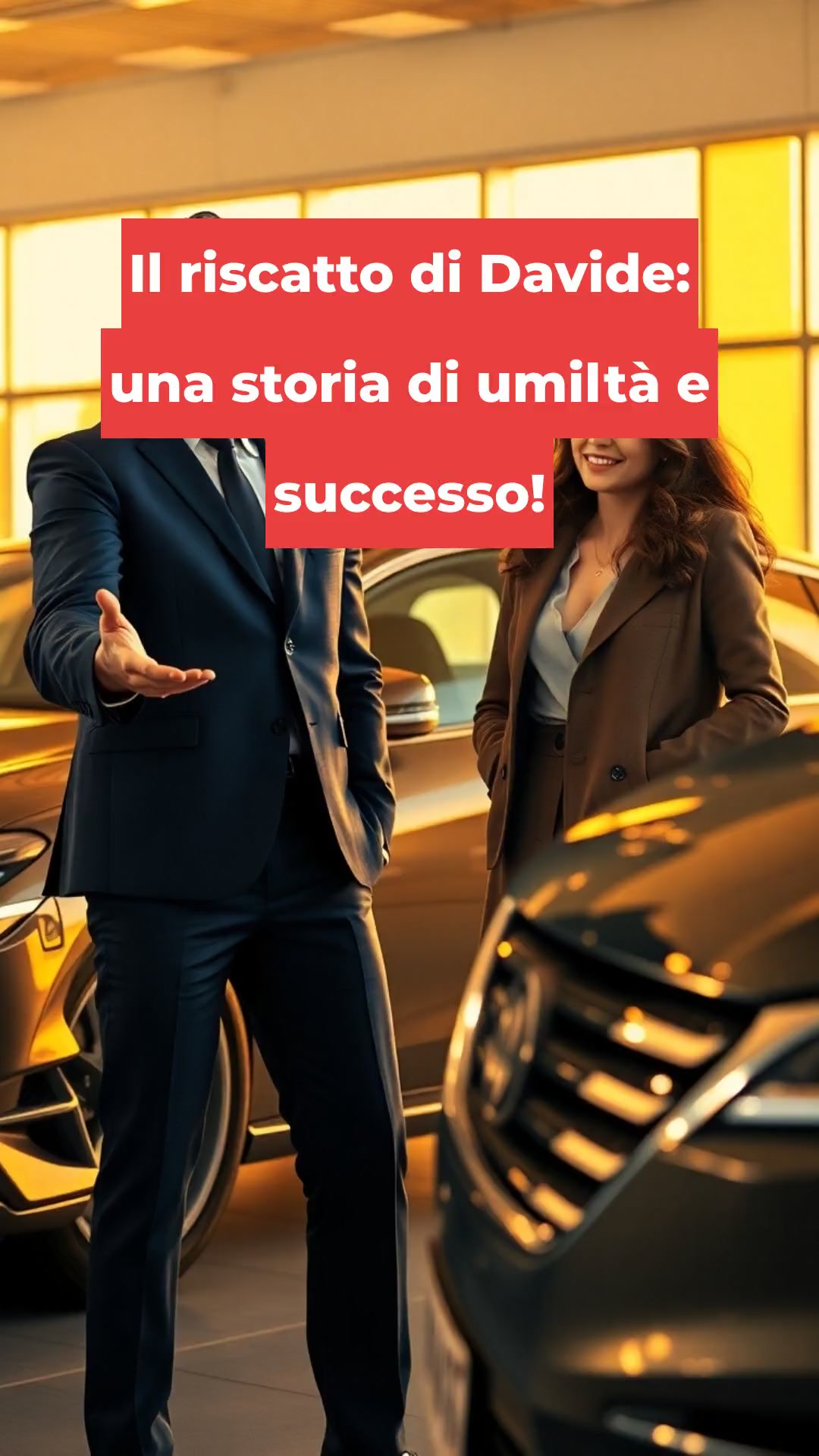 Il riscatto di Davide: una storia di umiltà e successo!