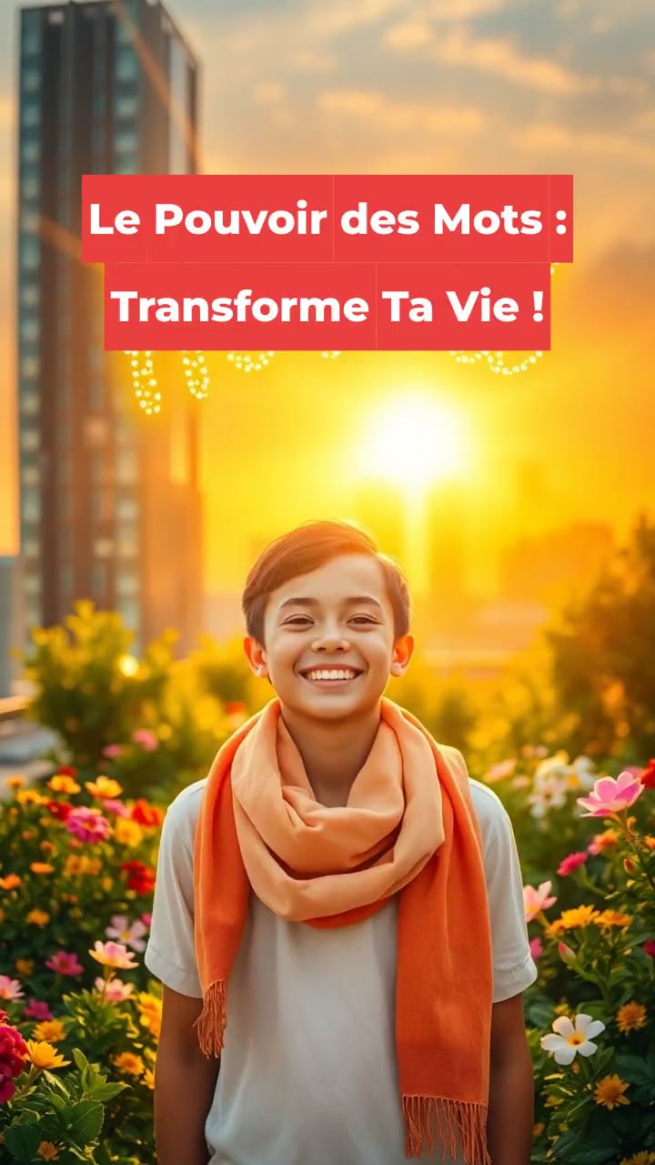 Le Pouvoir des Mots : Transforme Ta Vie !