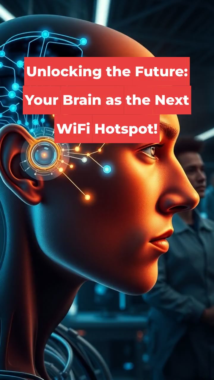 Unlocking the Future: Your Brain as the Next WiFi Hotspot!