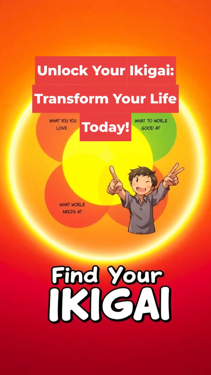 Unlock Your Ikigai: Transform Your Life Today!