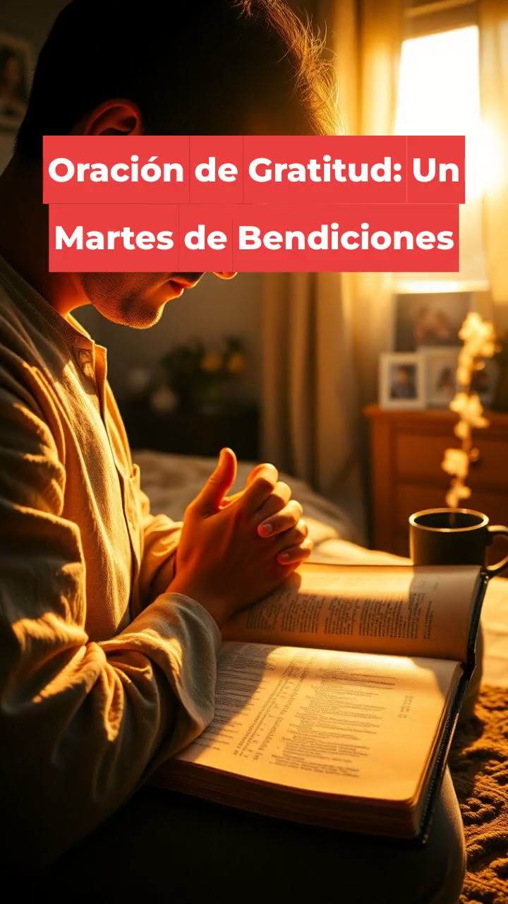 Oración de Gratitud: Un Martes de Bendiciones