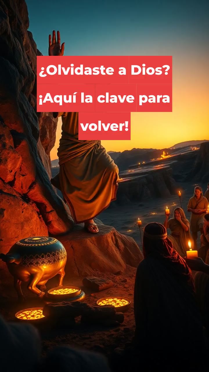¿Olvidaste a Dios? ¡Aquí la clave para volver!
