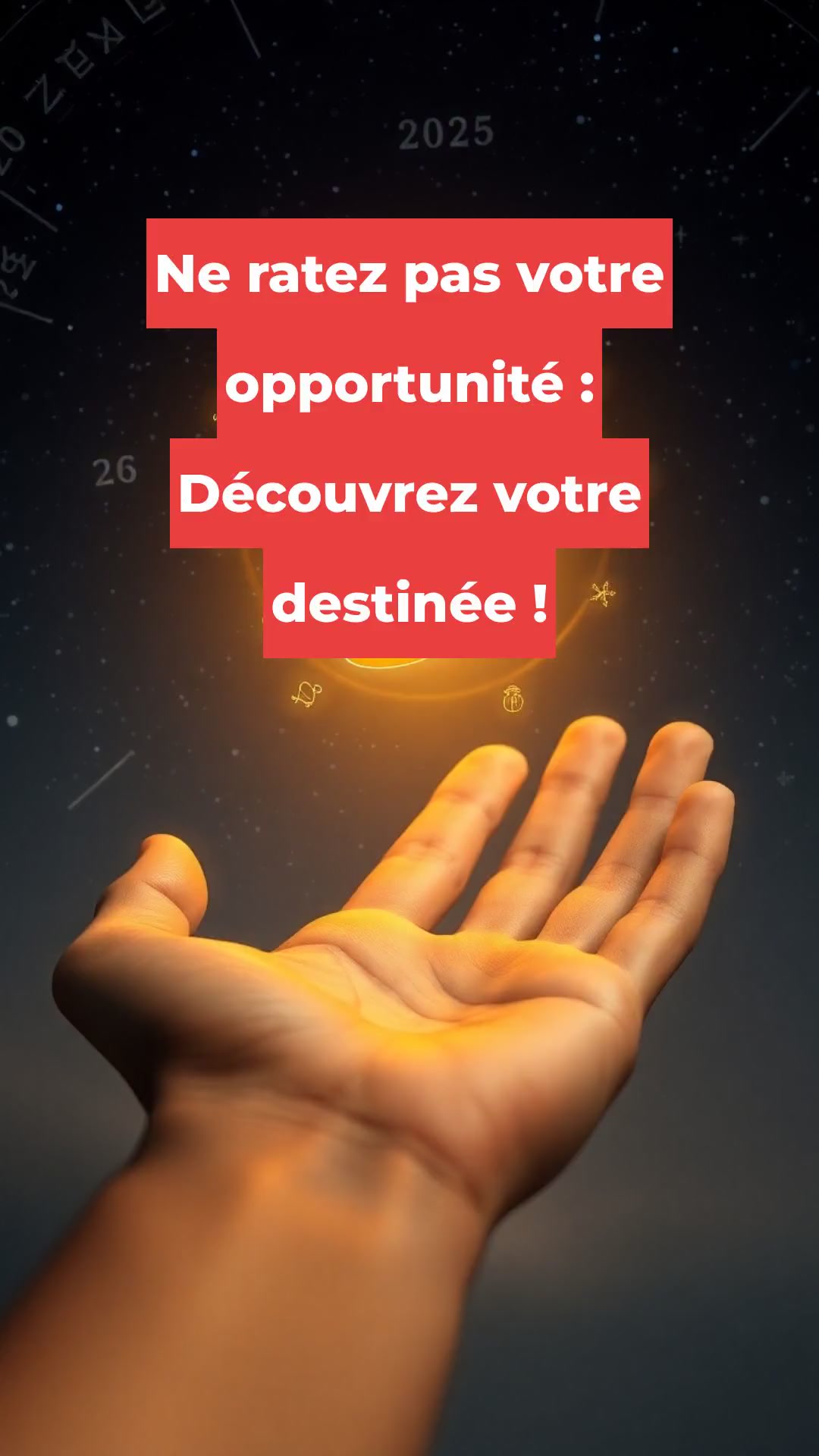 Ne ratez pas votre opportunité : Découvrez votre destinée !