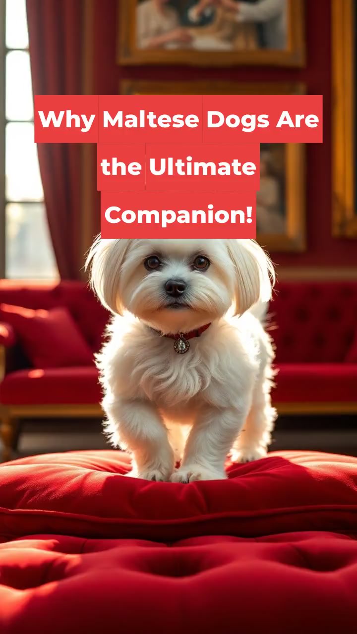 Why Maltese Dogs Are the Ultimate Companion!