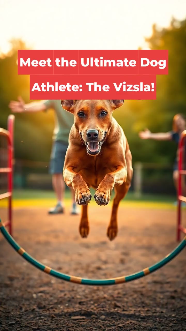 Meet the Ultimate Dog Athlete: The Vizsla!