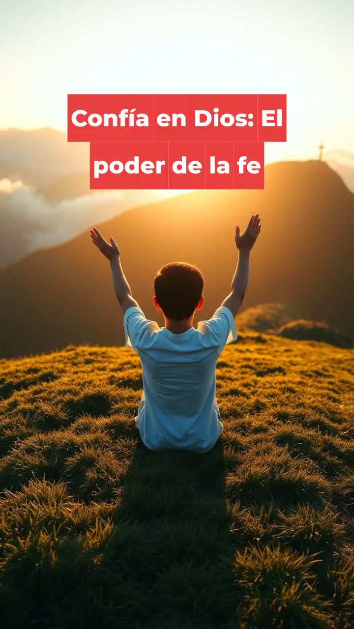 Confía en Dios: El poder de la fe
