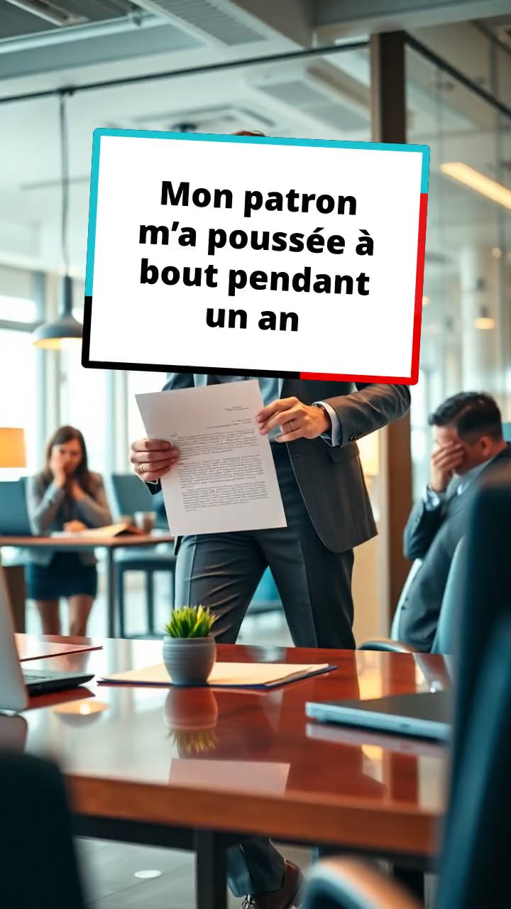 Le jour où j'ai dit adieu à un patron toxique