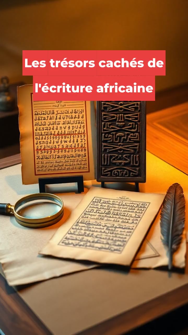 Les trésors cachés de l'écriture africaine