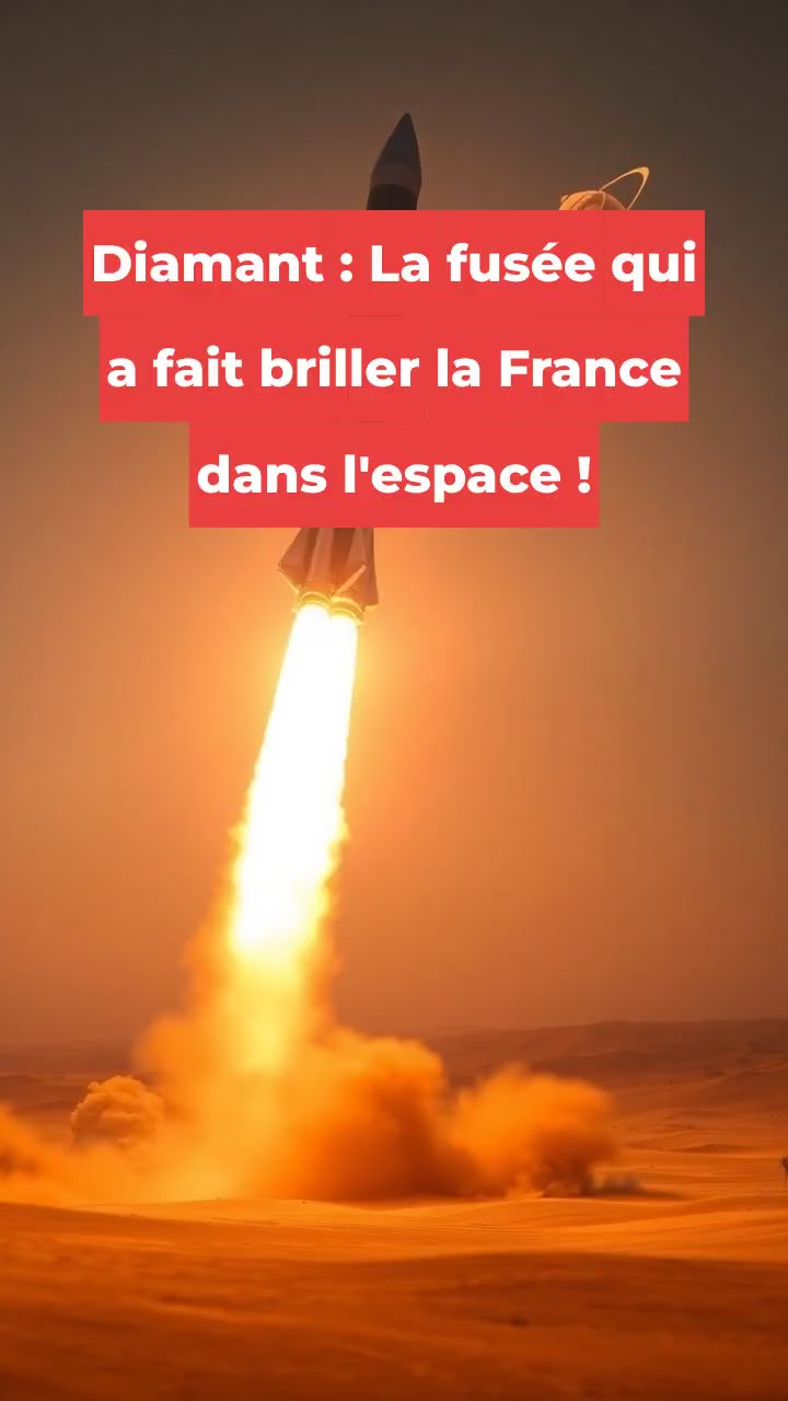 Diamant : La fusée qui a fait briller la France dans l'espace !