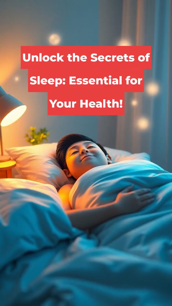 Unlock the Secrets of Sleep: Essential for Your Health!