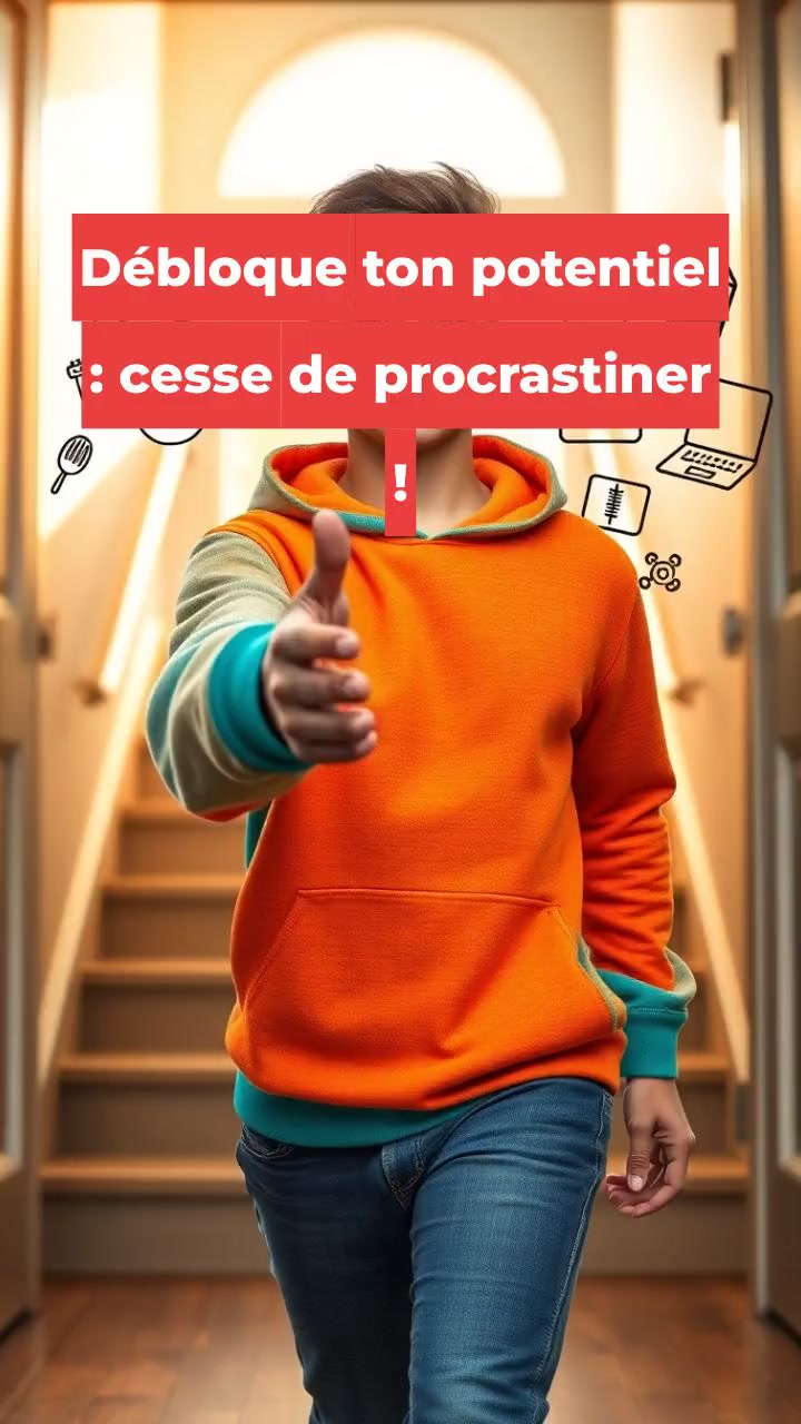 Débloque ton potentiel : cesse de procrastiner !