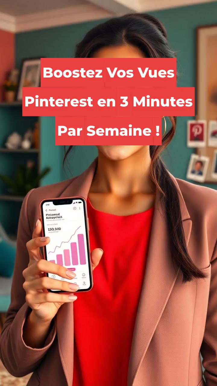 Boostez Vos Vues Pinterest en 3 Minutes Par Semaine !