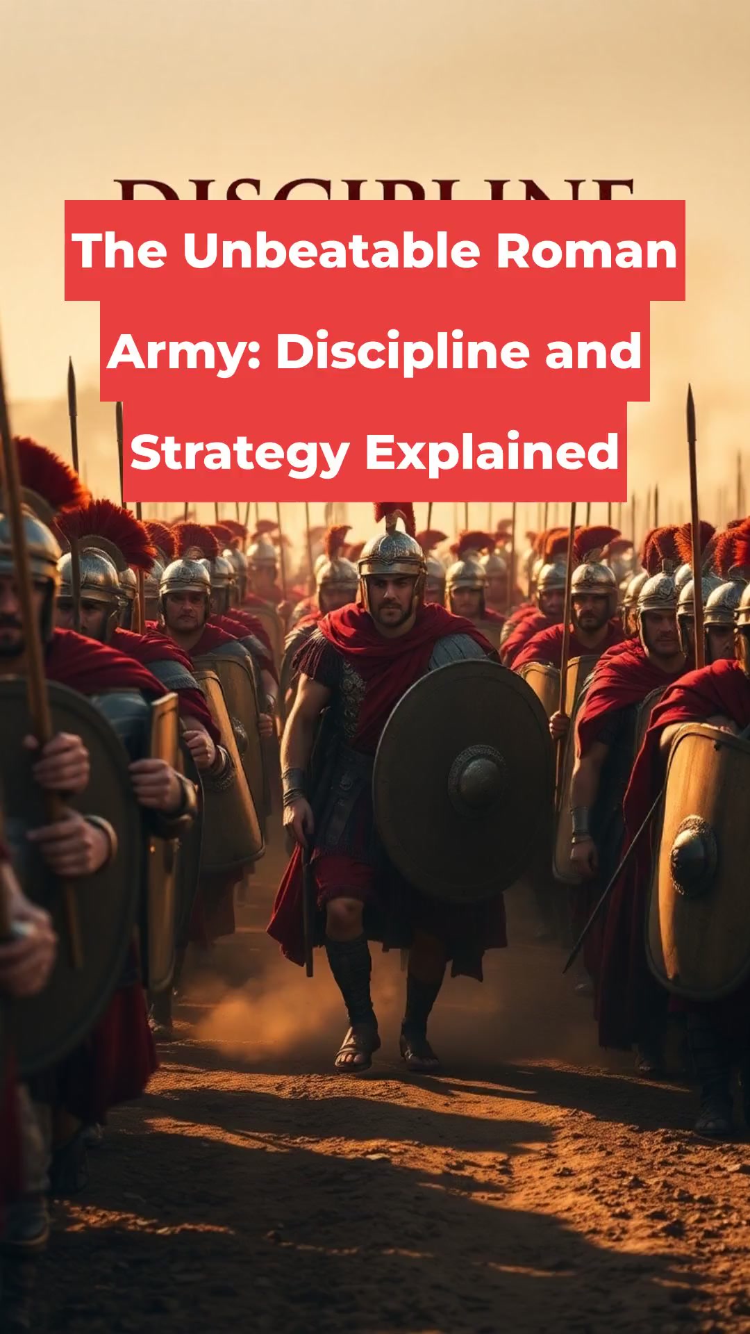 The Unbeatable Roman Army: Discipline and Strategy Explained