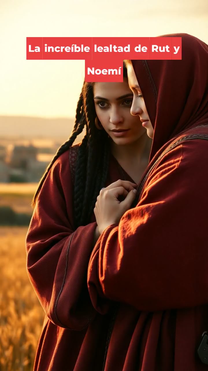 La increíble lealtad de Rut y Noemí