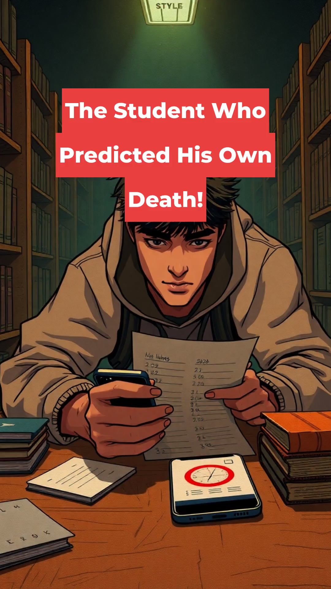 The Student Who Predicted His Own Death!