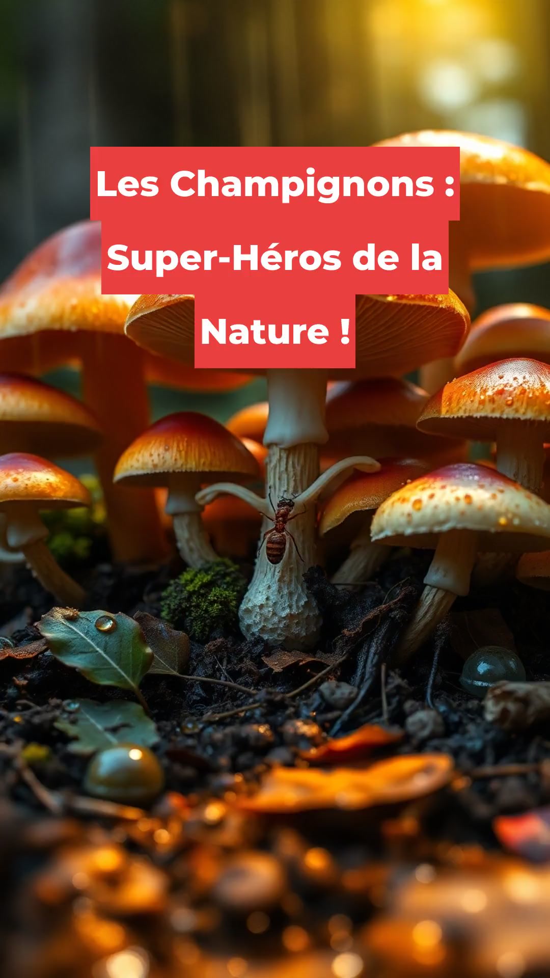 Les Champignons : Super-Héros de la Nature !