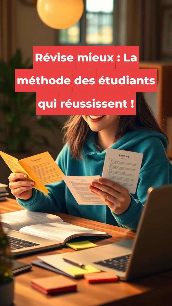 Révise mieux : La méthode des étudiants qui réussissent !