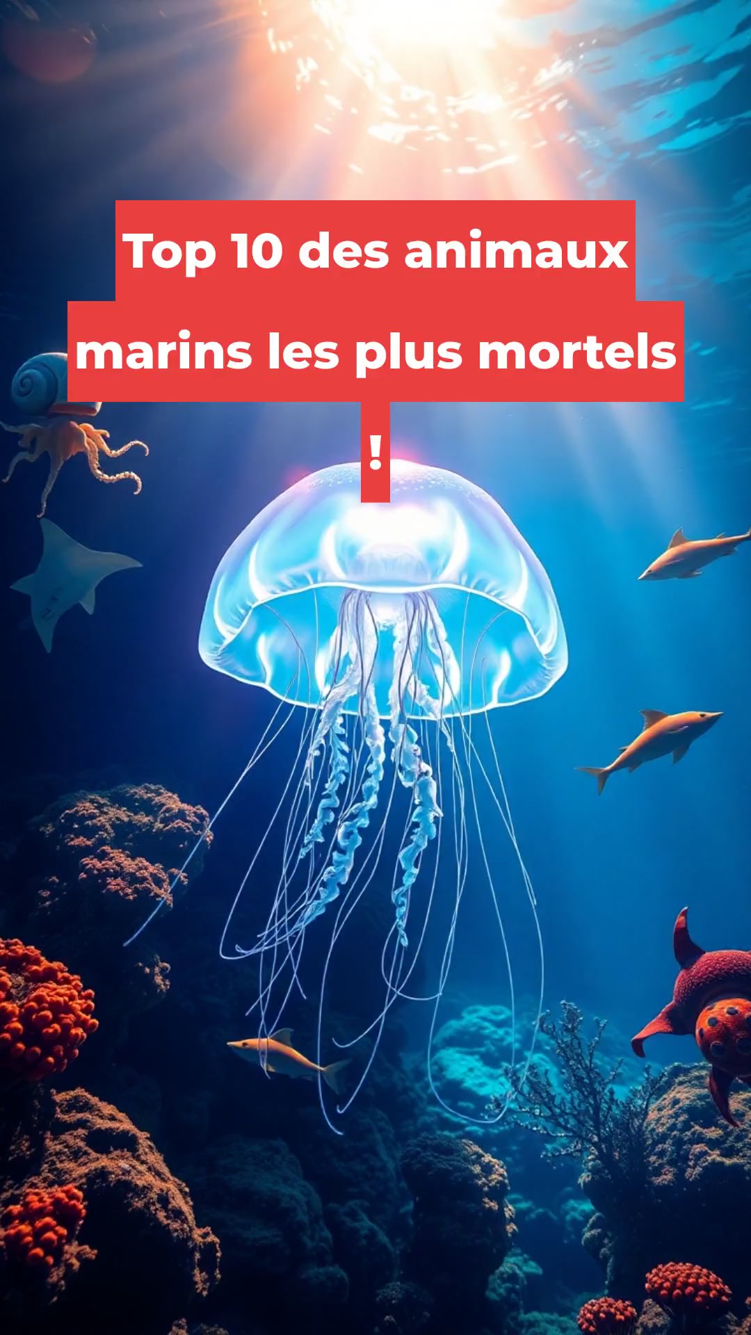 Top 10 des animaux marins les plus mortels !