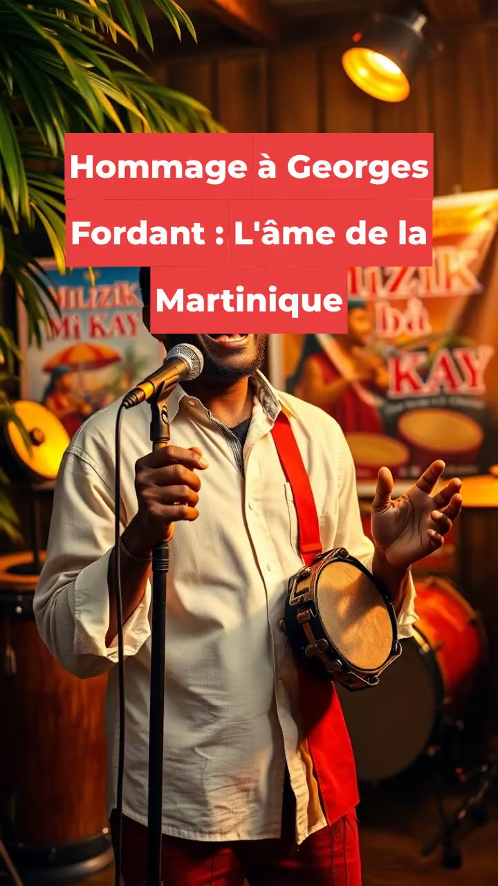 Hommage à Georges Fordant : L'âme de la Martinique