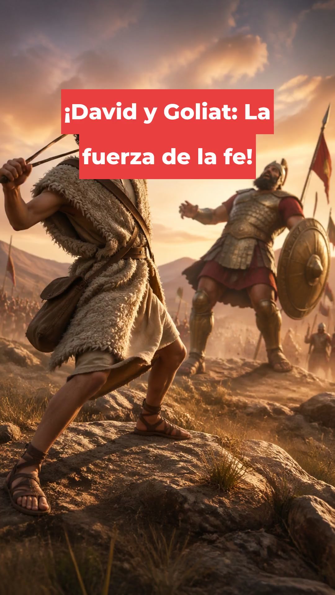 ¡David y Goliat: La fuerza de la fe!