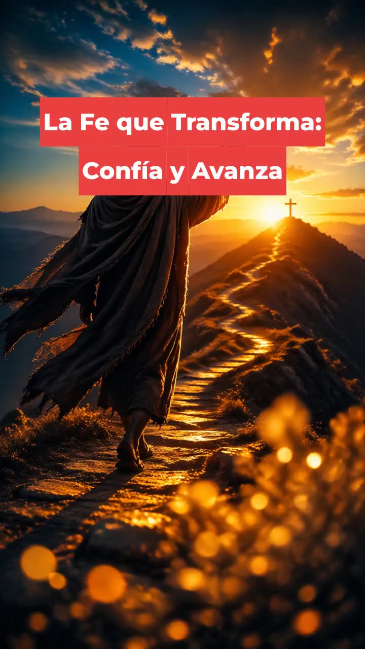 La Fe que Transforma: Confía y Avanza