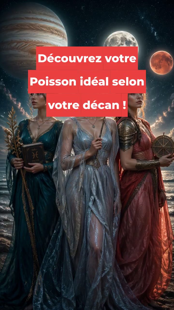Découvrez votre Poisson idéal selon votre décan !