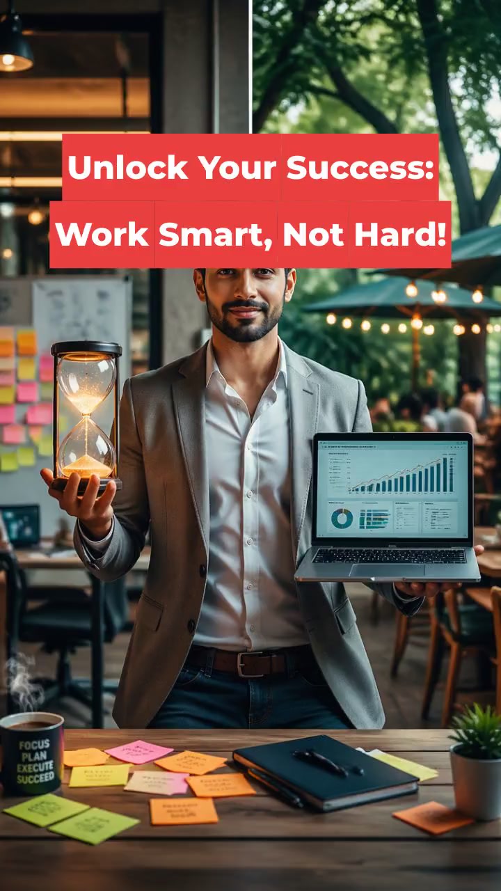 Unlock Your Success: Work Smart, Not Hard!