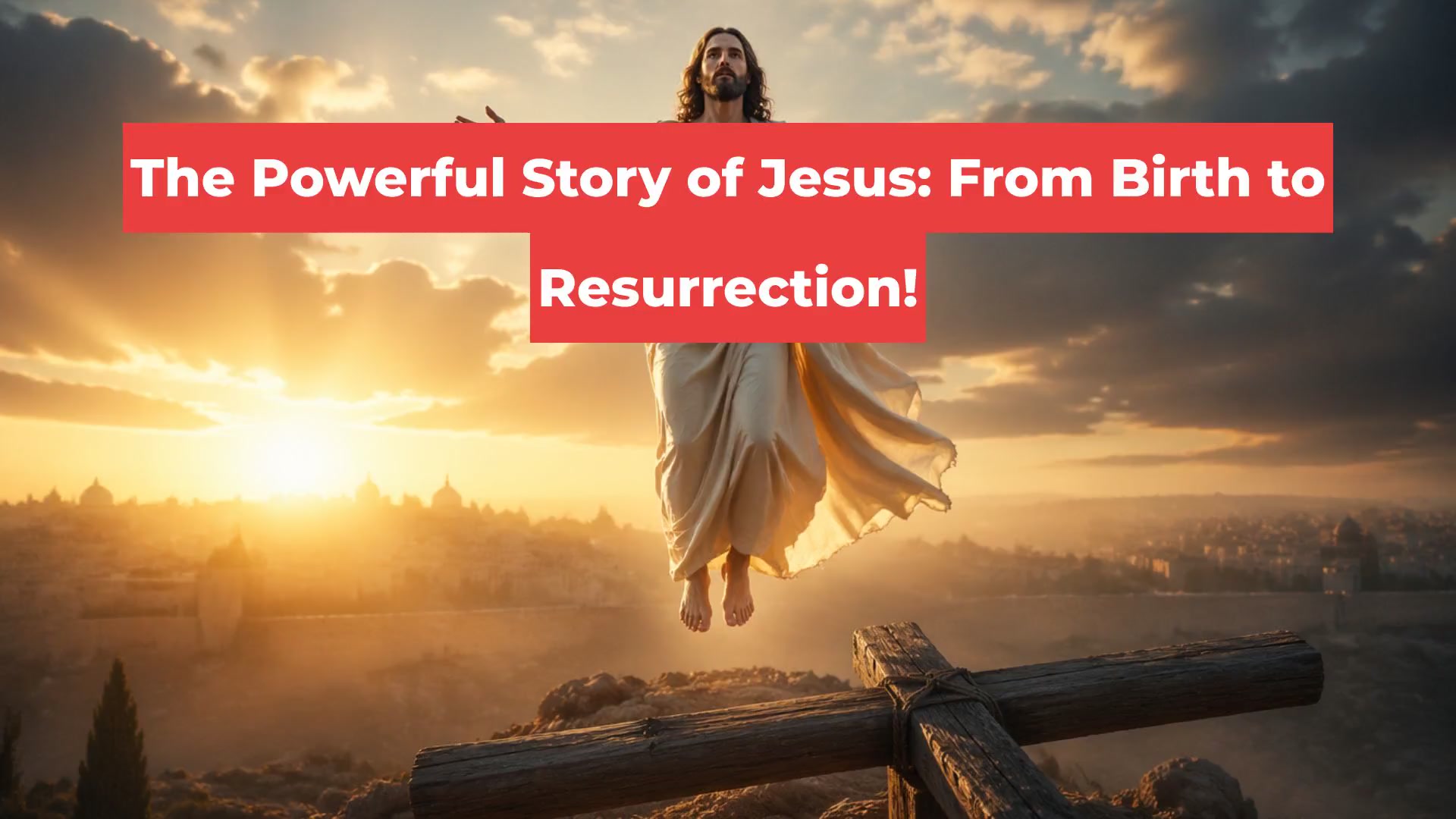 The Powerful Story of Jesus: From Birth to Resurrection!