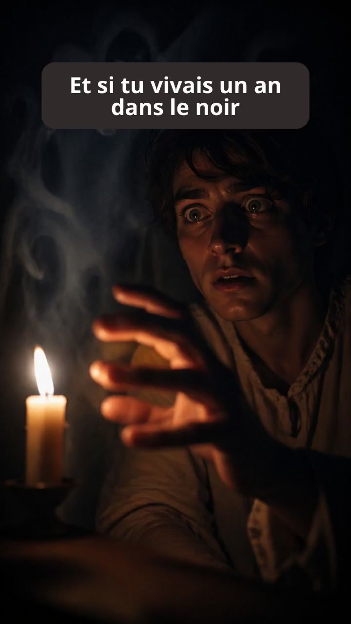 Un an dans le noir : l'expérience terrifiante dévoilée