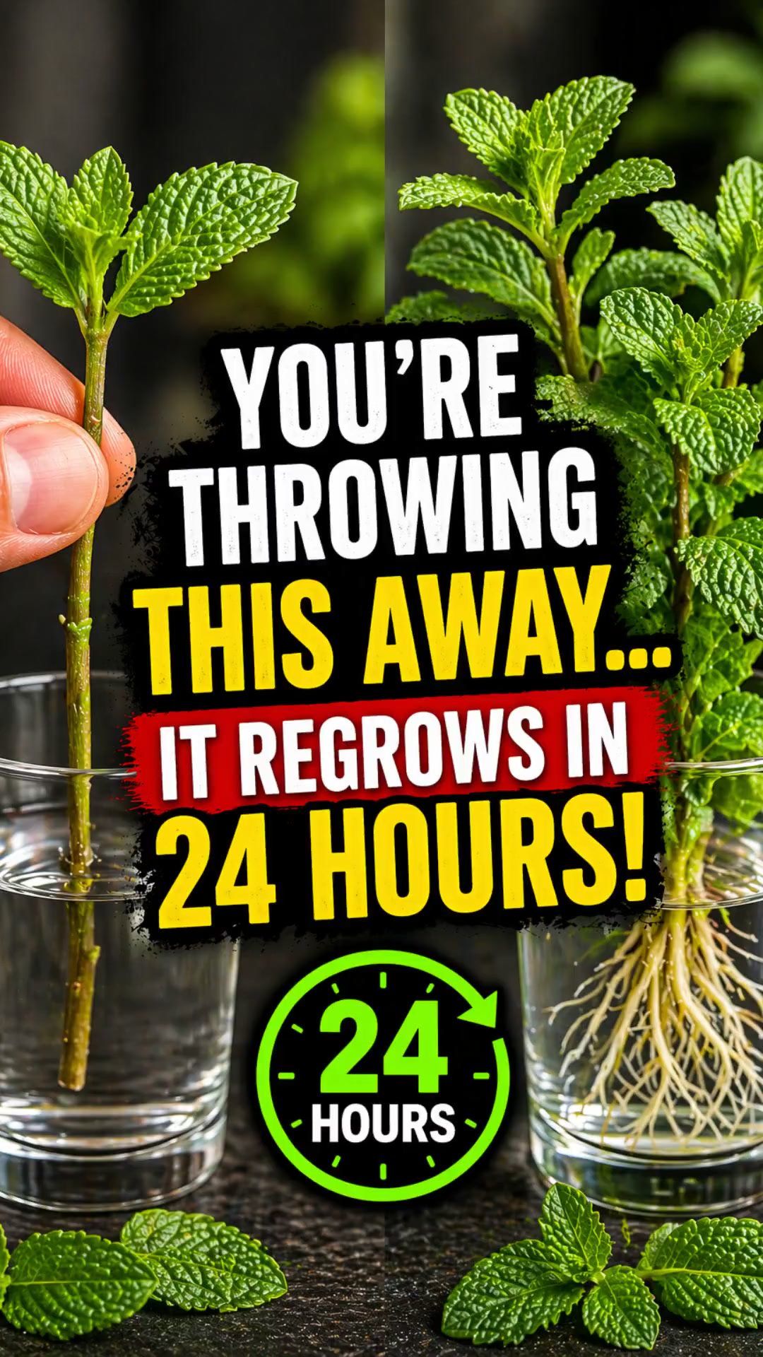 You’re Throwing This Away… It Regrows in 24 HOURS 🤯
