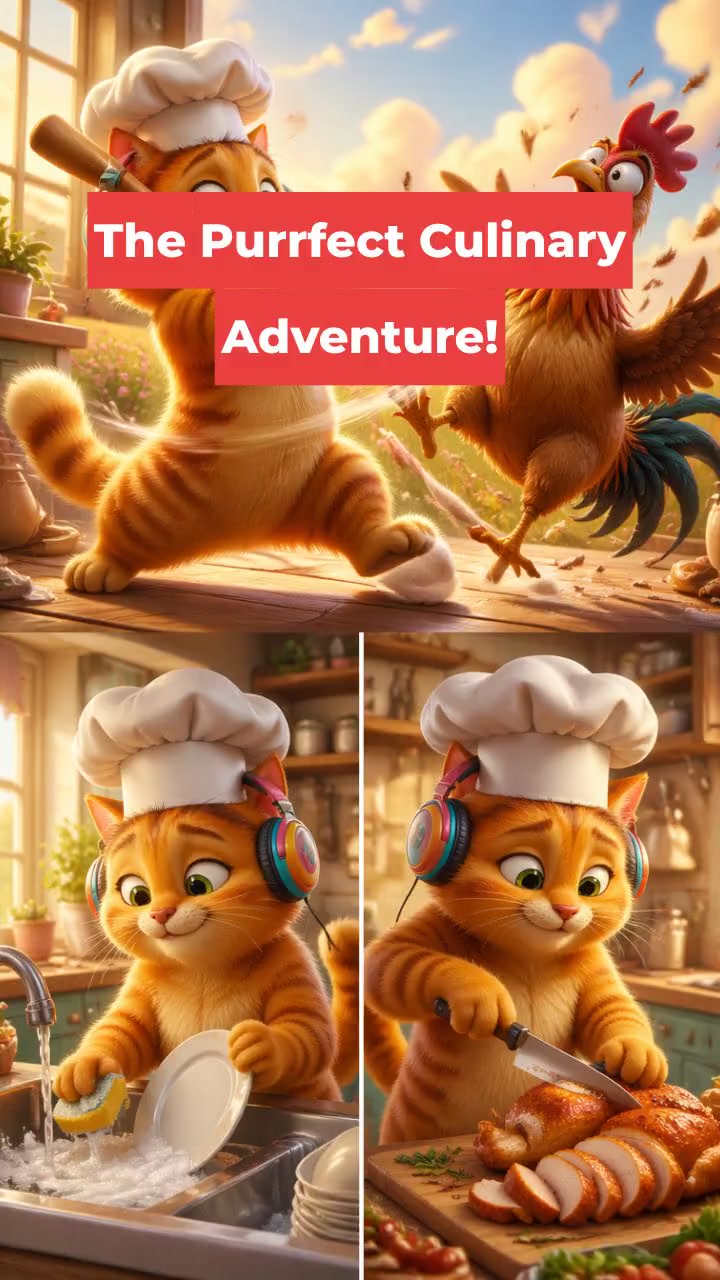 The Purrfect Culinary Adventure!
