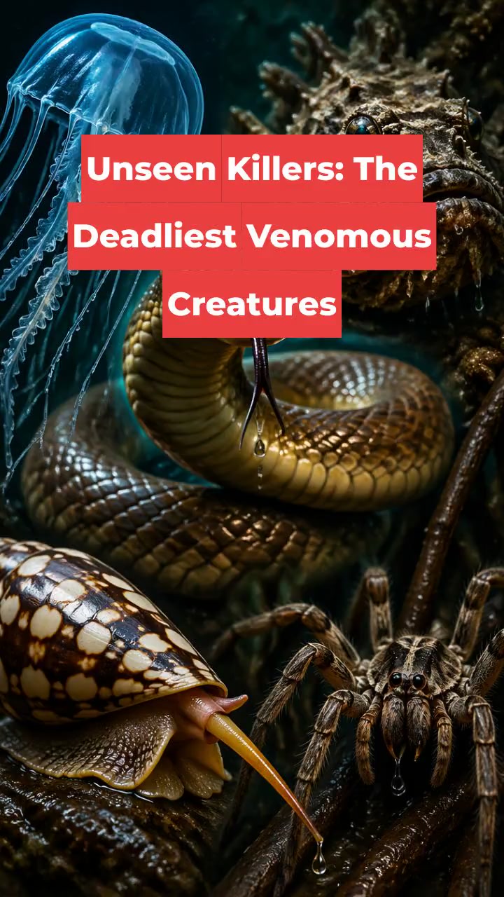 Unseen Killers: The Deadliest Venomous Creatures