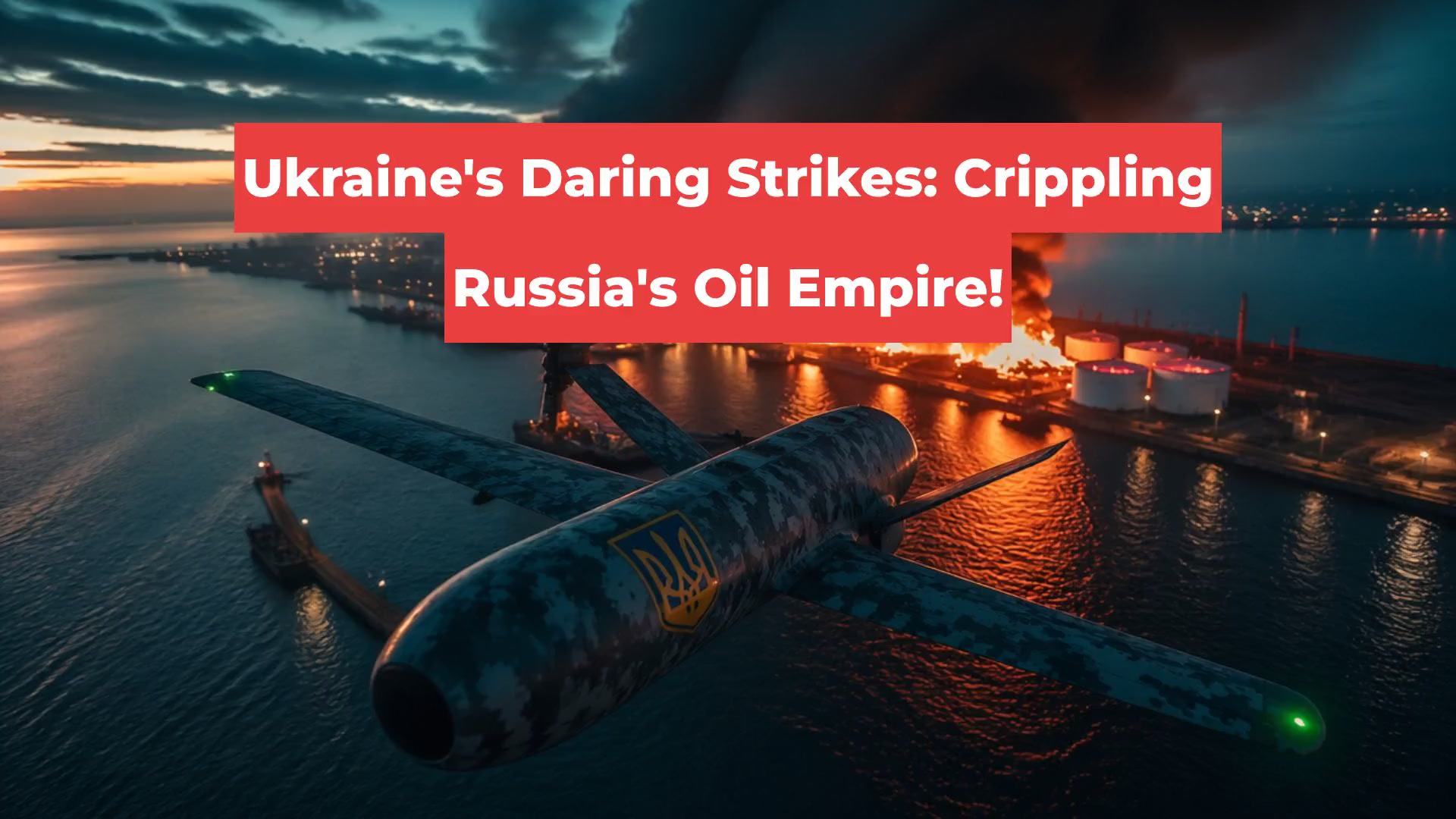 Ukraine's Daring Strikes: Crippling Russia's Oil Empire!