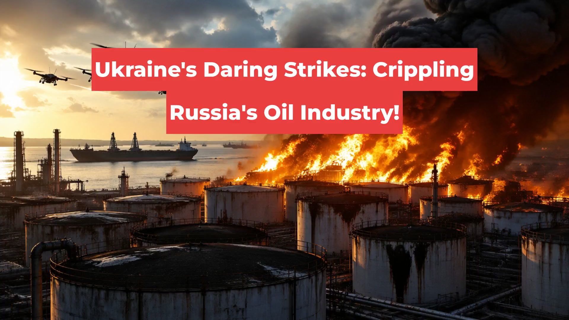 Ukraine's Daring Strikes: Crippling Russia's Oil Industry!
