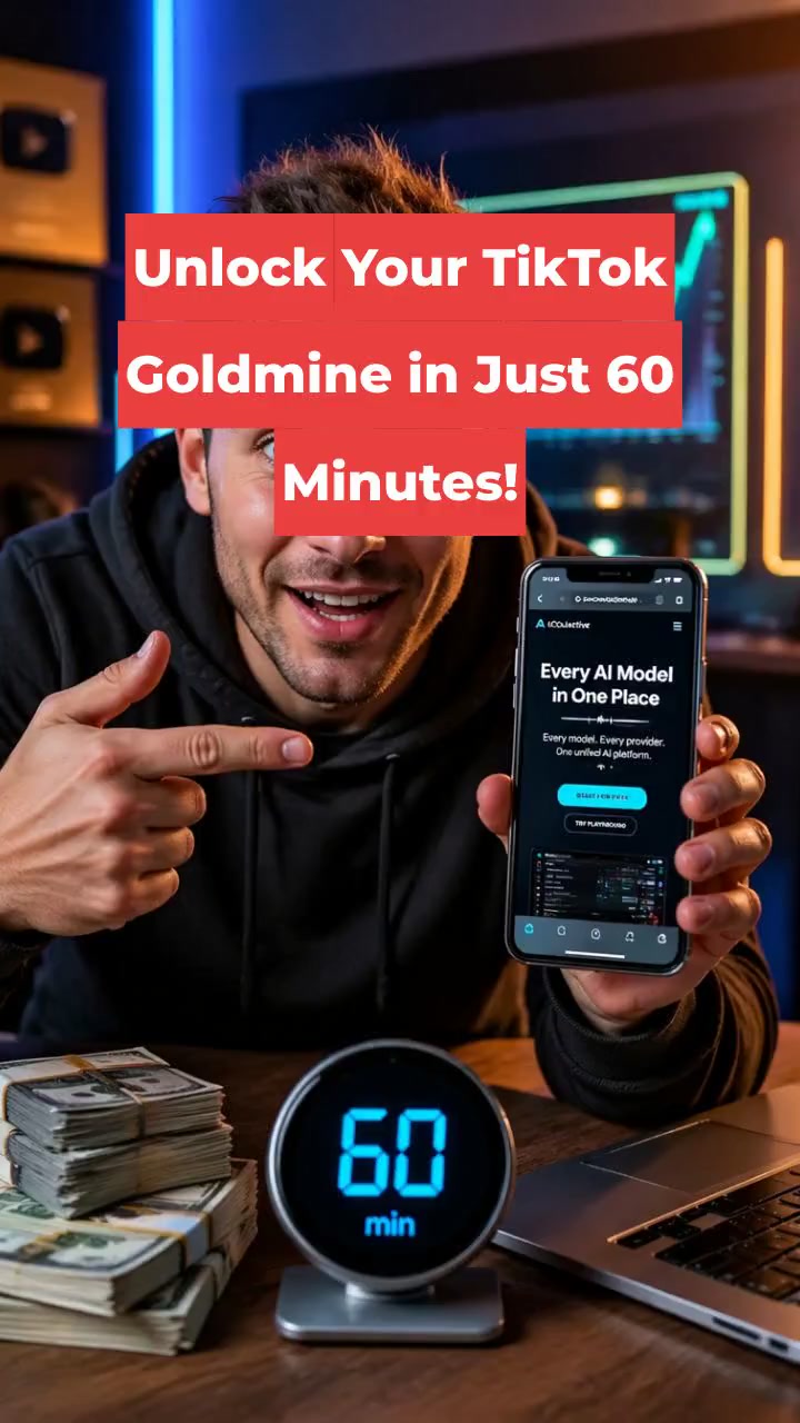 Unlock Your TikTok Goldmine in Just 60 Minutes!