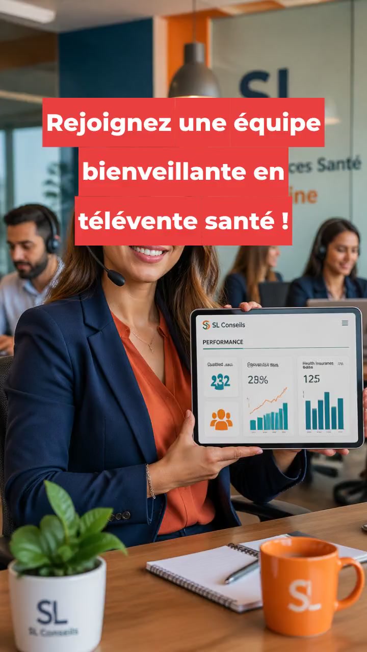 Rejoignez une équipe bienveillante en télévente santé !