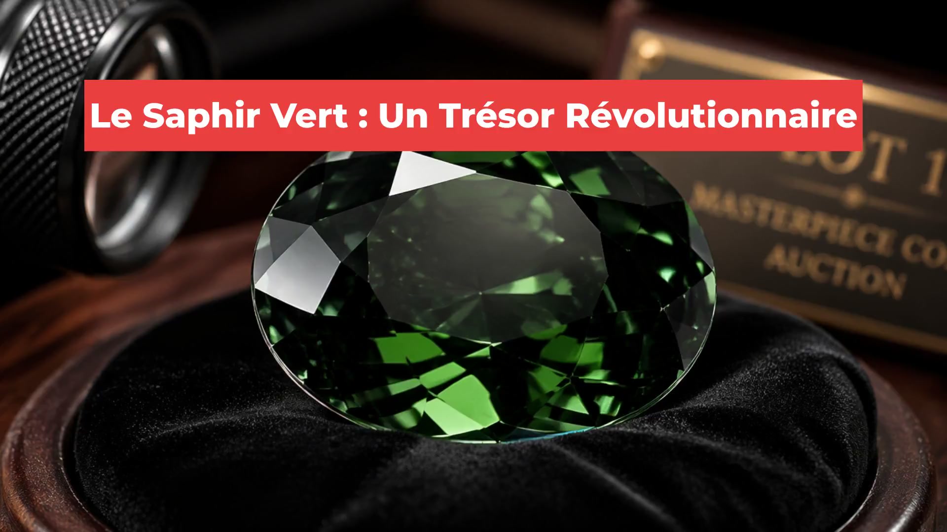 Le Saphir Vert : Un Trésor Révolutionnaire