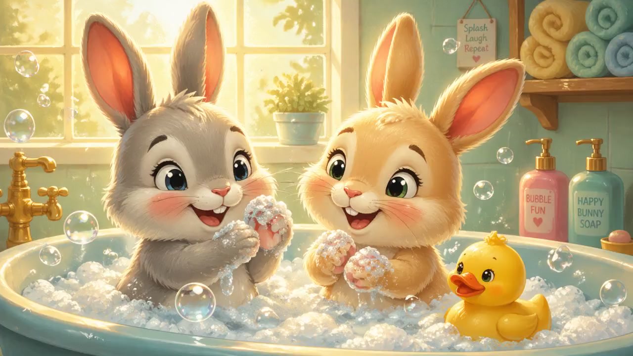 Une aventure magique au bain !